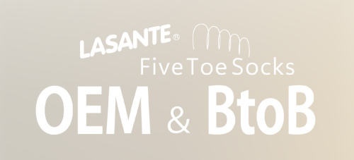 5本指ソックス専門店のLASANTEはビジネスパートナーを募集しています。